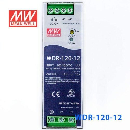 wdr-120-12 meanwell power supply smps