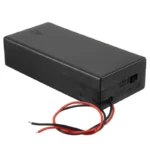 18650x2 battery holder with cover and OnOff Switch