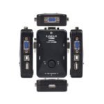 2 Port KVM Switch VGA USB Console