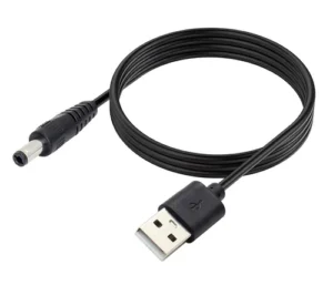 USB A to Dc jack Power Adapter Connector 1 Meter Cable
