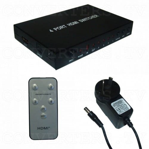 3 In 1 Out 4K HDMI Switcher