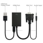 VGA To HDTV Plus AV Adapter