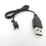 USB Charging Cable with SM 2P Plug for Ni-CD Ni-MH Toy Battery RC Cars