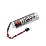 TOSHIBA ER6V/3.6V Non-Rechargeable PLC/CNC Ultra Lithium Battery with Black Color Connector