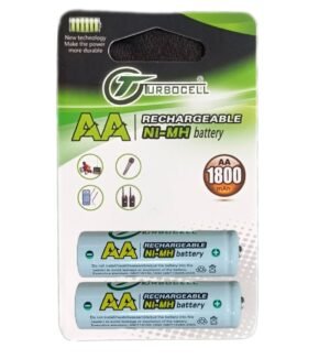 (Pack of 2) 1800mAh Ni-MH AA Rechargeable Battery