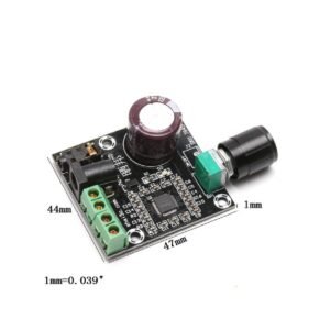 XH-M120 PAM8610 12V 2x15W Class D Digital Dual Power Audio Amplifier Board image