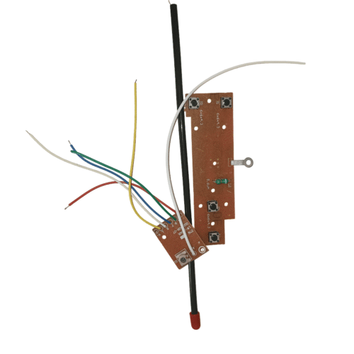 4CH RC remote control 27MHz circuit PCB transmitter & receiver board with antenna system for toy car