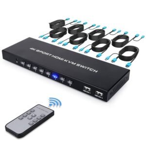 8 Port HDMI HD Video KVM Switch