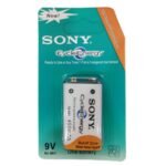 9V Sony CycleEnergy Ni-MH 450mAh Rechargeable Battery