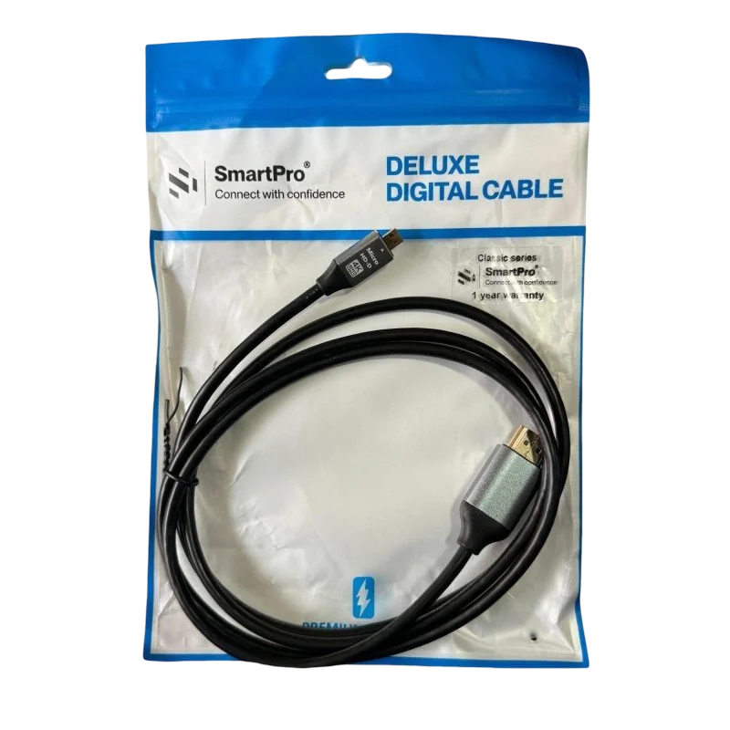 Micro HDMI to Standard HDMI Cable 1.5 Meter (4K High Quality) Micro HDMI to Standard HDMI Cable 1.5 Meter (4K High Quality)