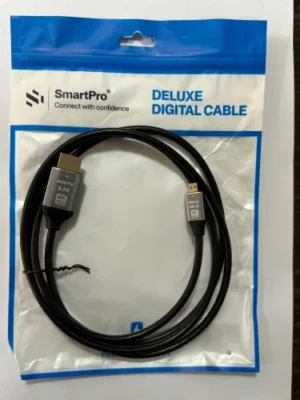 Micro HDMI to Standard HDMI Cable 1.5 Meter (4K High Quality)