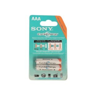 (Pack of 2) 1.2V AAA Sony CycleEnergy Ni-MH 4300mAh Rechargeable Battery