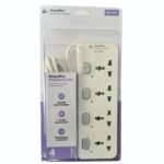 High Quality SmartPro 4 Socket Power Strip Extension Board - 5m