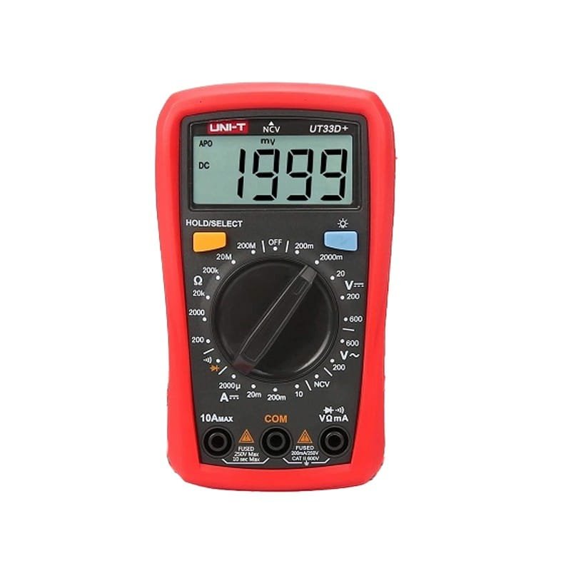 UNI-T UT33D+ Pocket Digital Multimeter