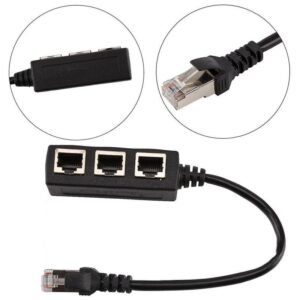 RJ45 LAN Coupler Ethernet Splitter Cable Adapter