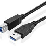 High Speed USB 3.0 Type A Male to USB 3.0 Type B Male Connector Cable