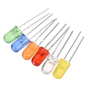 Mixed Color 5mm LED Lights for DIY Projects kit