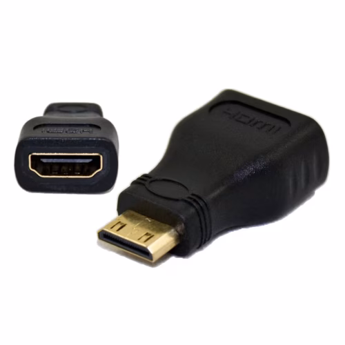 Mini HDMI Male To Standard HDMI Female Jointer Converter Plug