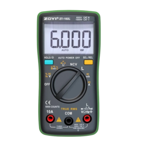 ZOYI ZT-102L 6000 Counts Digital Multimeter Widescreen + Thermocouple