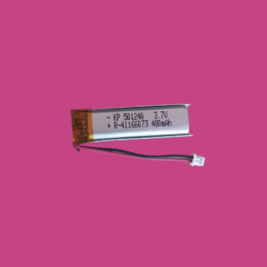 3.7V 480mAh 500mAh Li-Po Rechargeable Battery