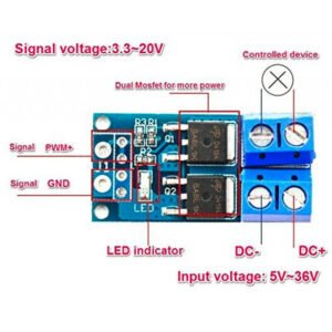 5-36v Switch Drive High-power MOSFET Trigger Module