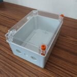 180x130x100mm IP65 Solar Series Waterproof Plastic Enclosure Box with Transparent Top - Image 3