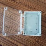 180x130x100mm IP65 Solar Series Waterproof Plastic Enclosure Box with Transparent Top - Image 2
