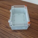 180x130x100mm IP65 Solar Series Waterproof Plastic Enclosure Box with Transparent Top