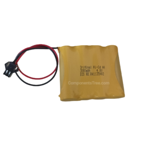 4.8V Ni-Cd battery pack is made using 4 × AA rechargeable cells 3000mAh  connected in series. It is designed for reliable power delivery in toys